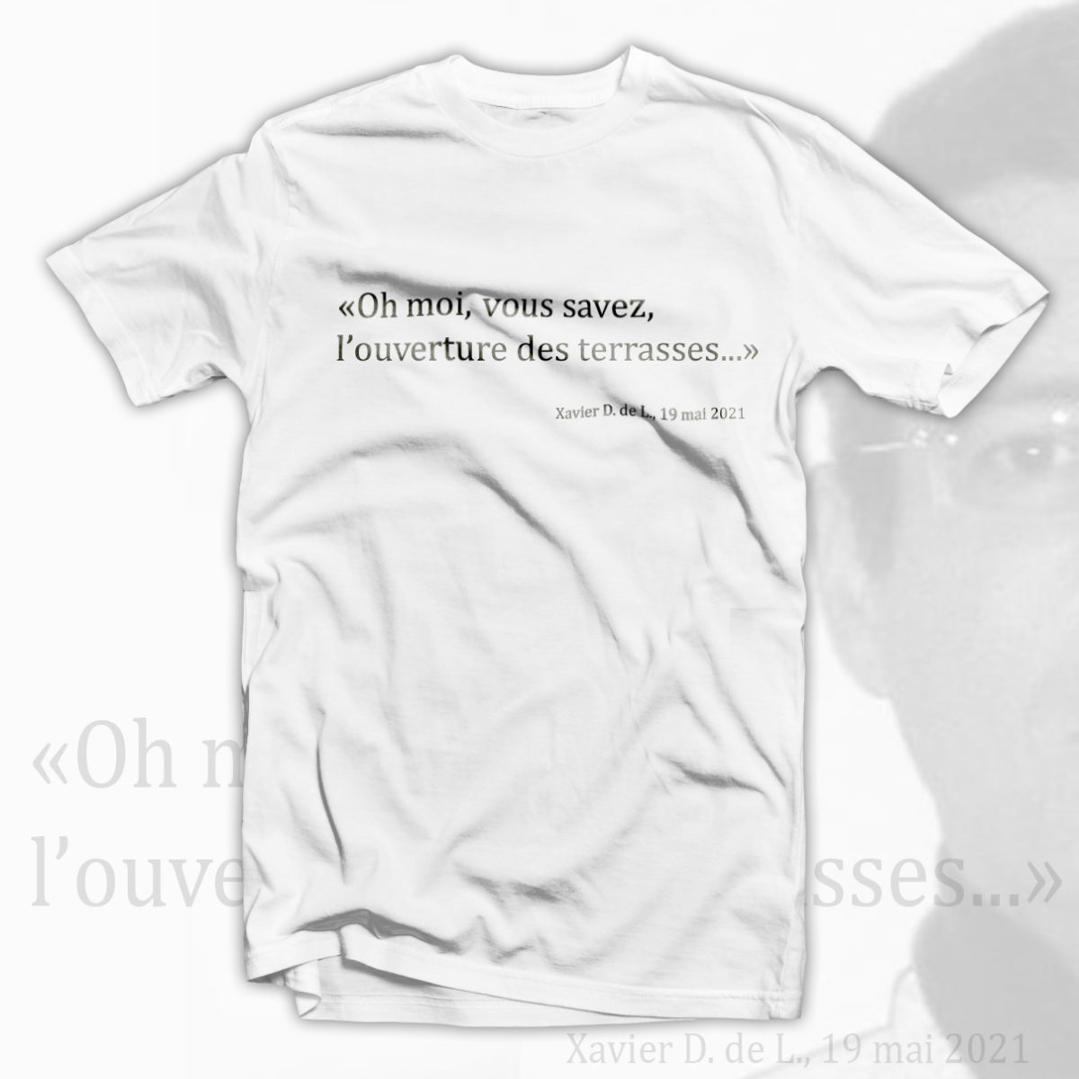 T-shirt OUVERTURE DES TERRASSES